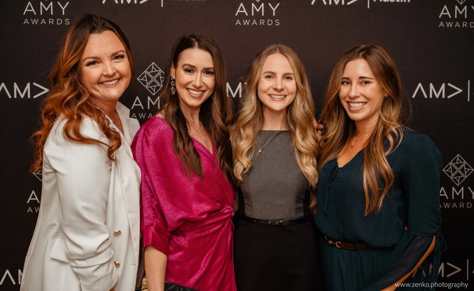 AMA Austin members at an evening chapter event