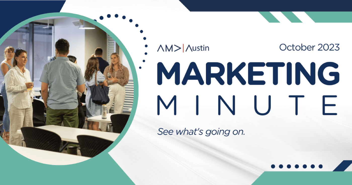 October 2023 Marketing Minute