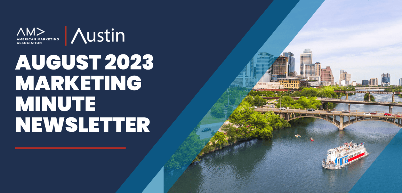 August 2023 Marketing Minute