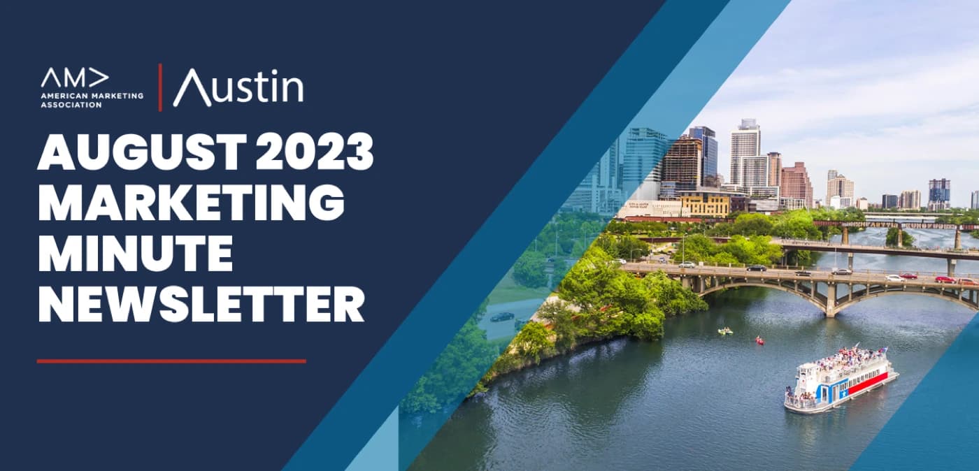 August 2023 Marketing Minute