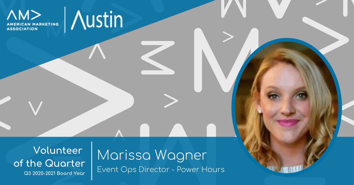 Honoring a Power Austin AMA Volunteer: Marissa Wagner