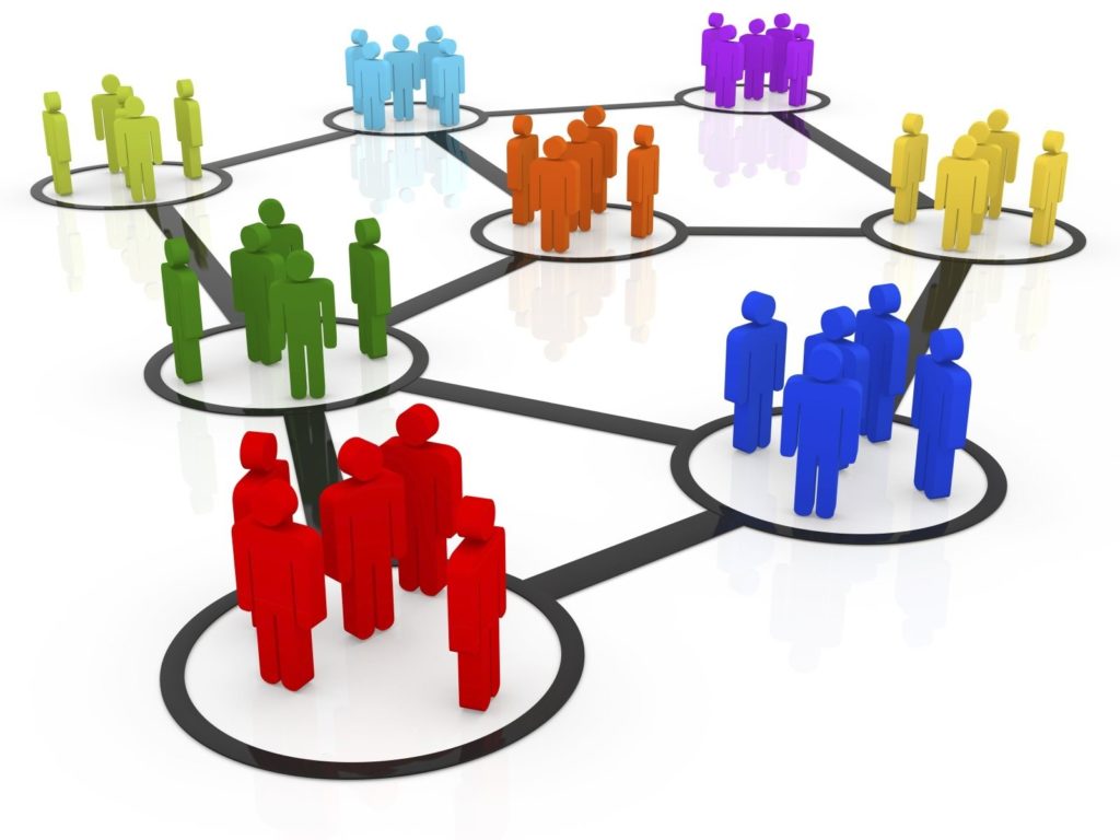measure blog roi audience segment clipart