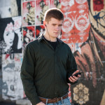 iPod guy by Austin Photographer Matthew Lemke