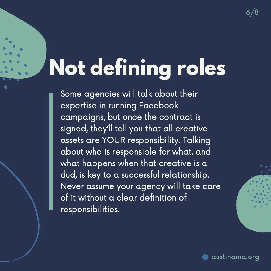 What NOT to do when selecting a new agency - 6